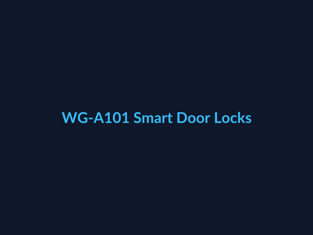Fingerprint Smart Door Lock for Apartments